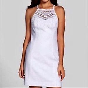 Lilly Pulitzer white cotton pique Pearl dress